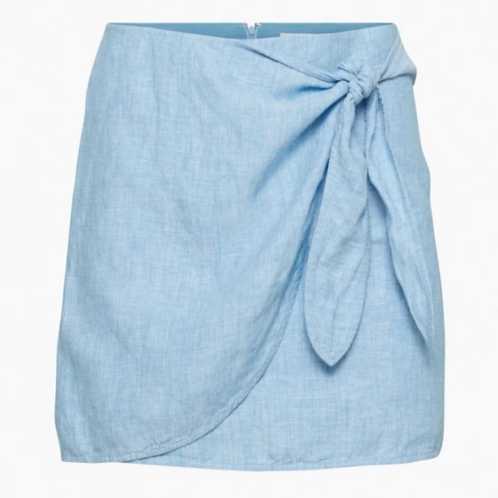 Aritzia linen skirt